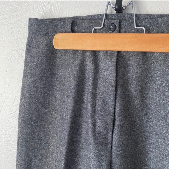 Vintage Wool Gray Trousers by Russ Petites - Picture 3 of 4